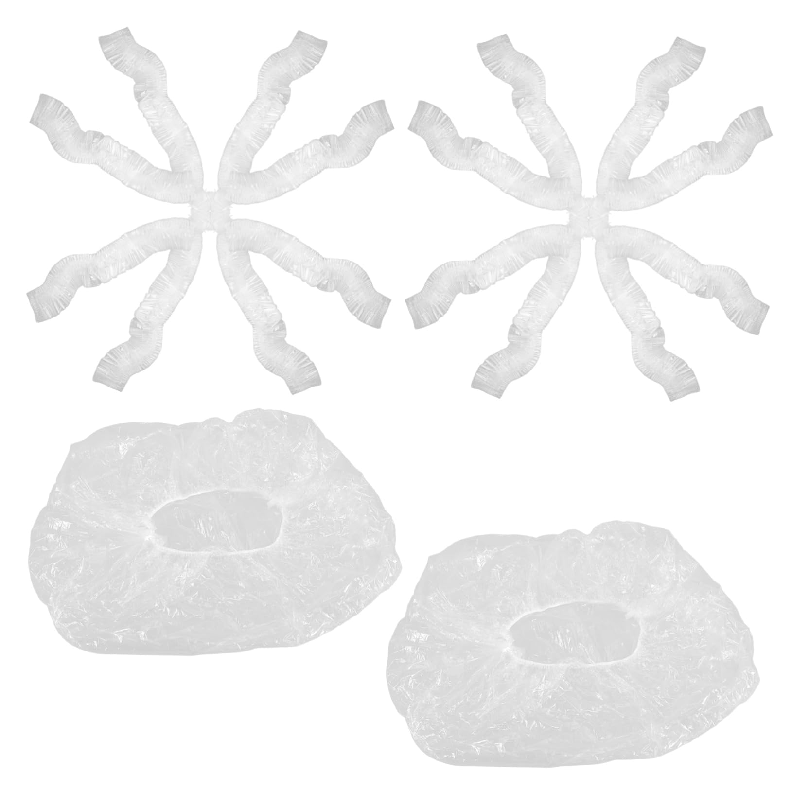 BCOATH 50pcs Foot Bath Bag Liners Disposable Foot Soaking Bags Thick Spa Salon Supplies for Home Use Easy to Clean Odorless Foot Tub Covers