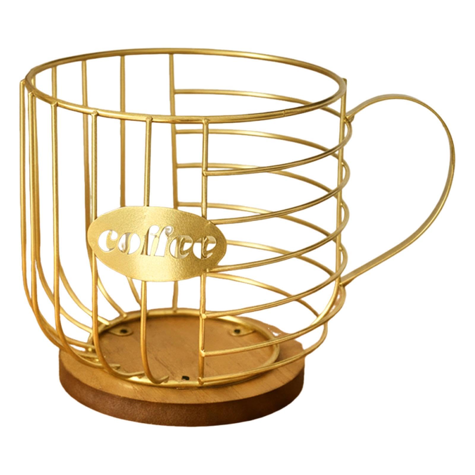 Soporte para cápsulas de café grande y moderno, ideal para organizar encimeras de oficina