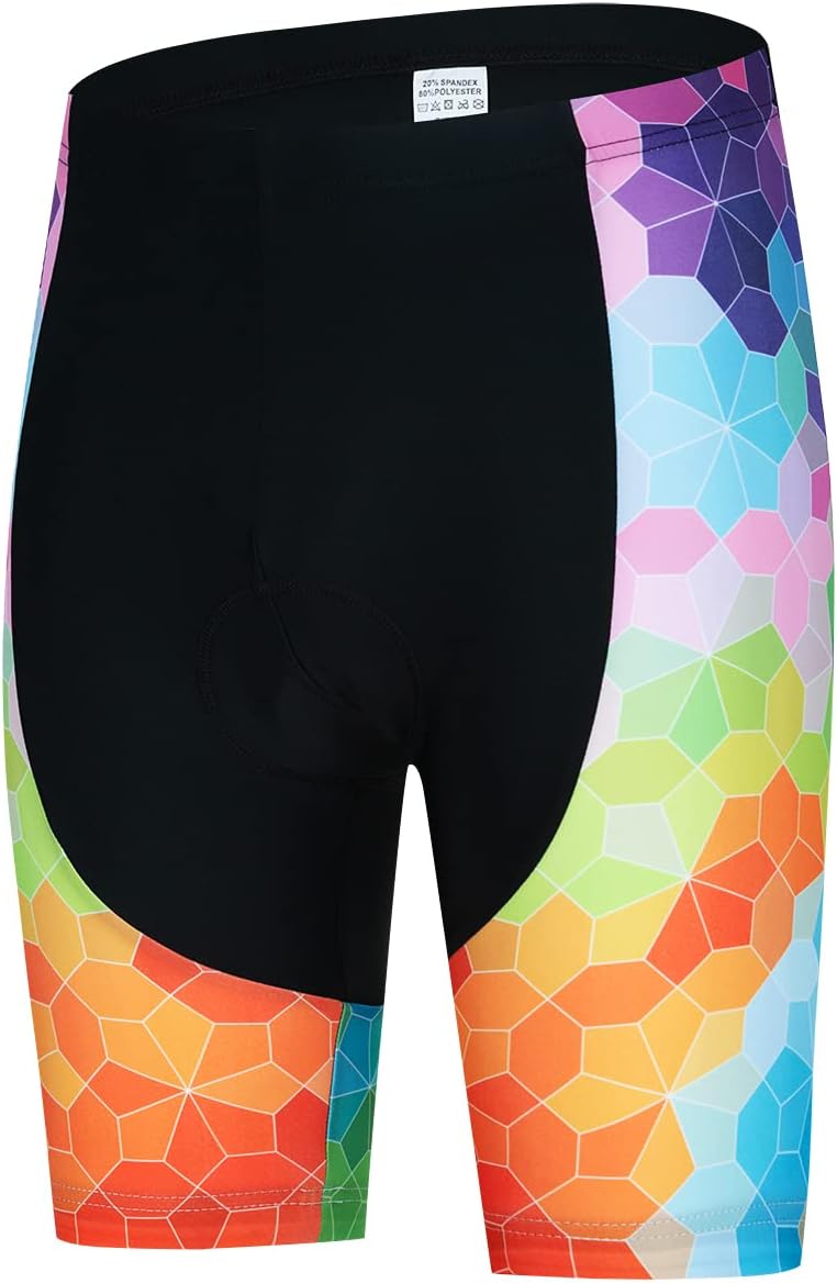 Women's Cycling Jersey Set Short Sleeve with 5D Padded Bike Shorts Breathable Shirt 3-Pockets