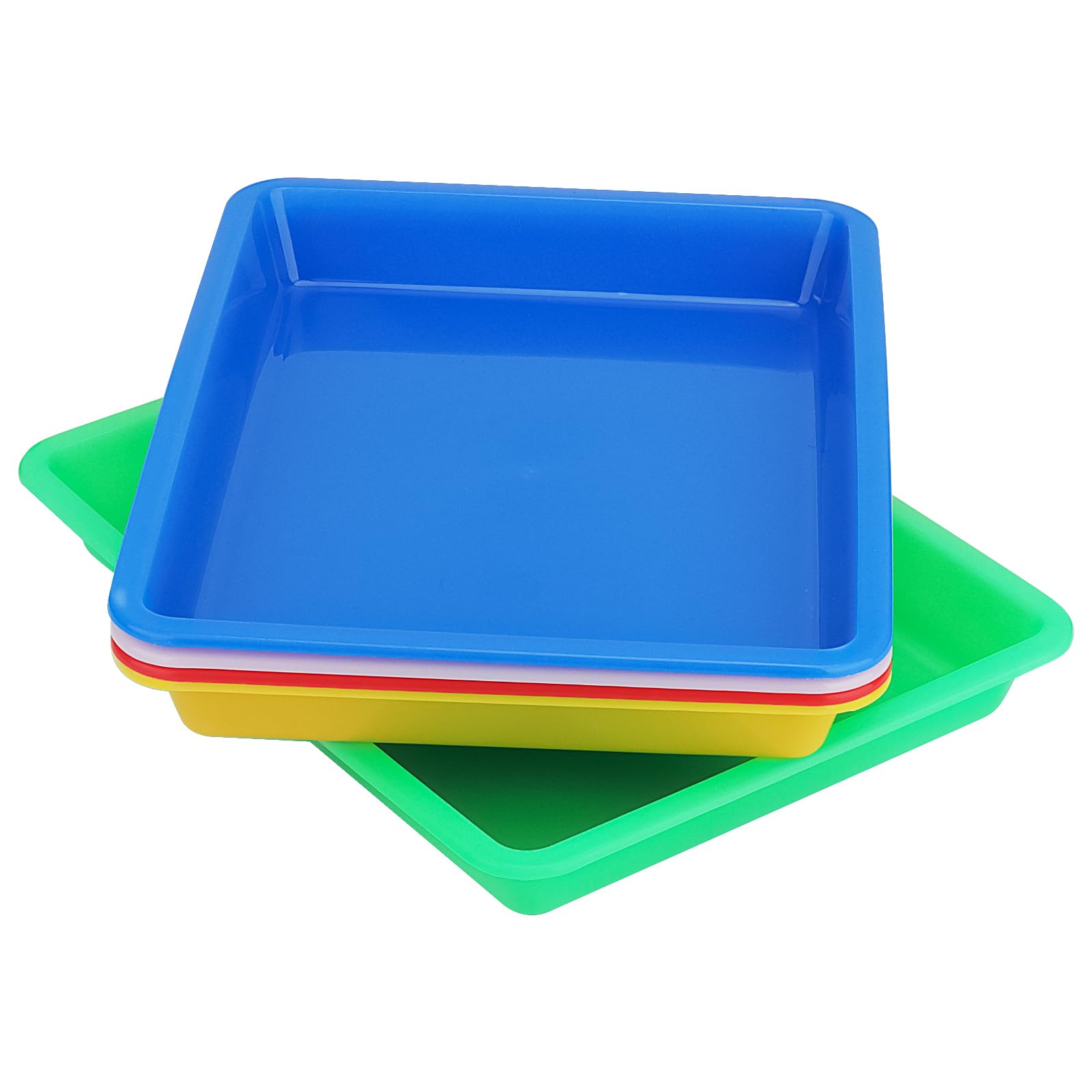 PLATEAU DE SERVICE EN PLASTIQUE NOIR CARRÉ «MOZAIK» EN COMBO AVEC