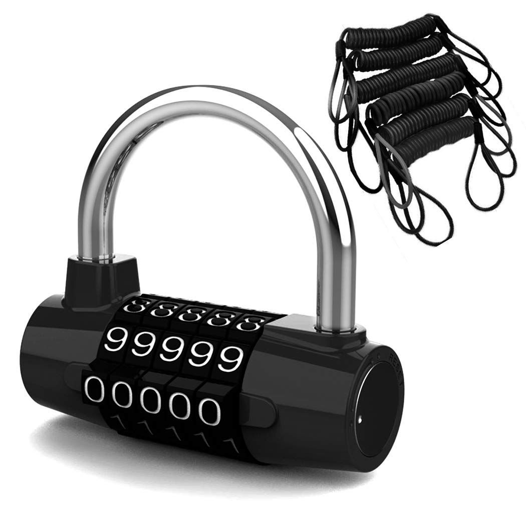 Buy Dorakitten Combination Lock Anti Thief 5 Digit Combination Padlock