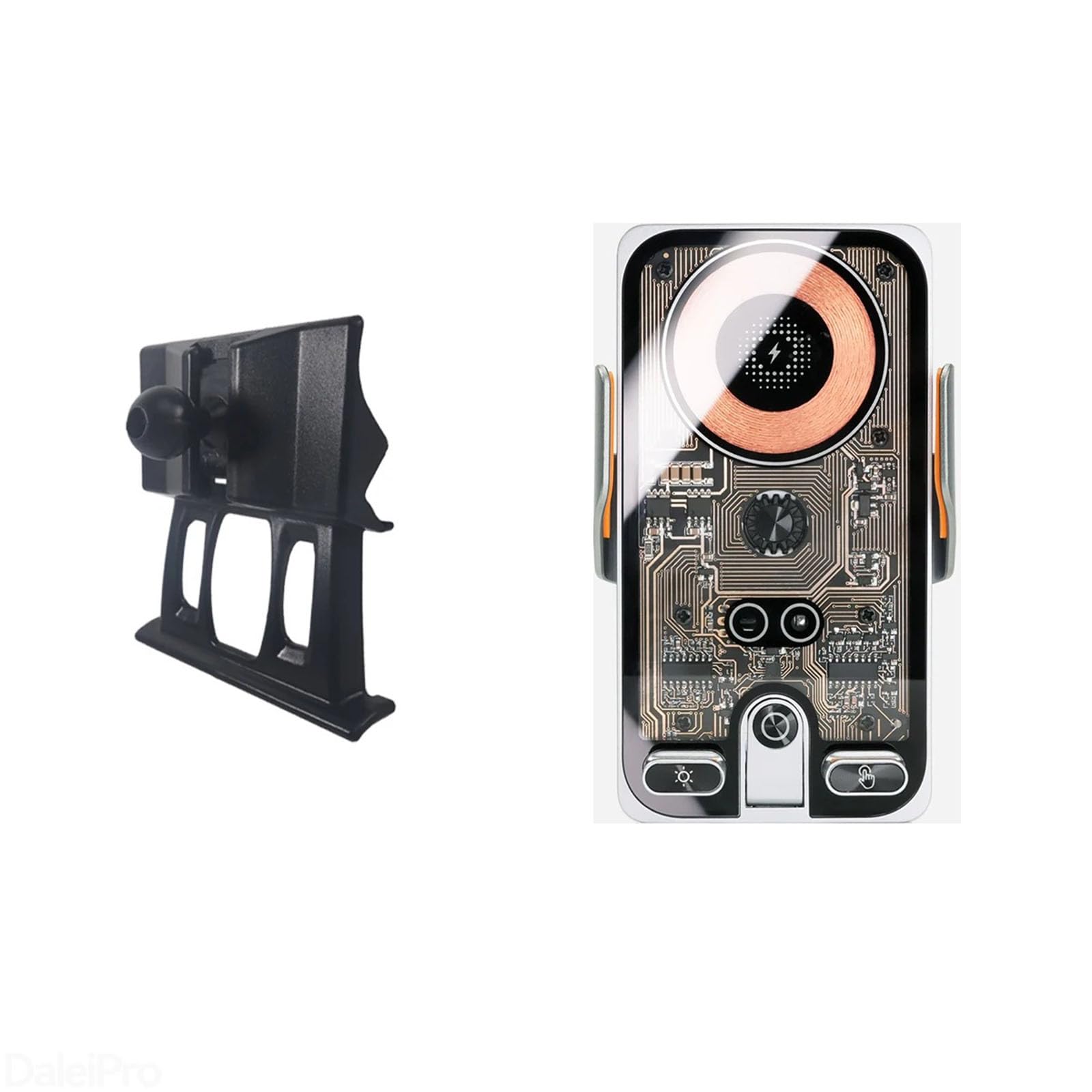 MOGFLMAN Car Phone Holder for BMW X1 F48 2016-2022, LHD Car Phone Holder