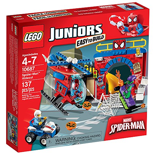 Lego Juniors Spider-Man Hideout 10687 Toy, Marvel Legends #TOP4