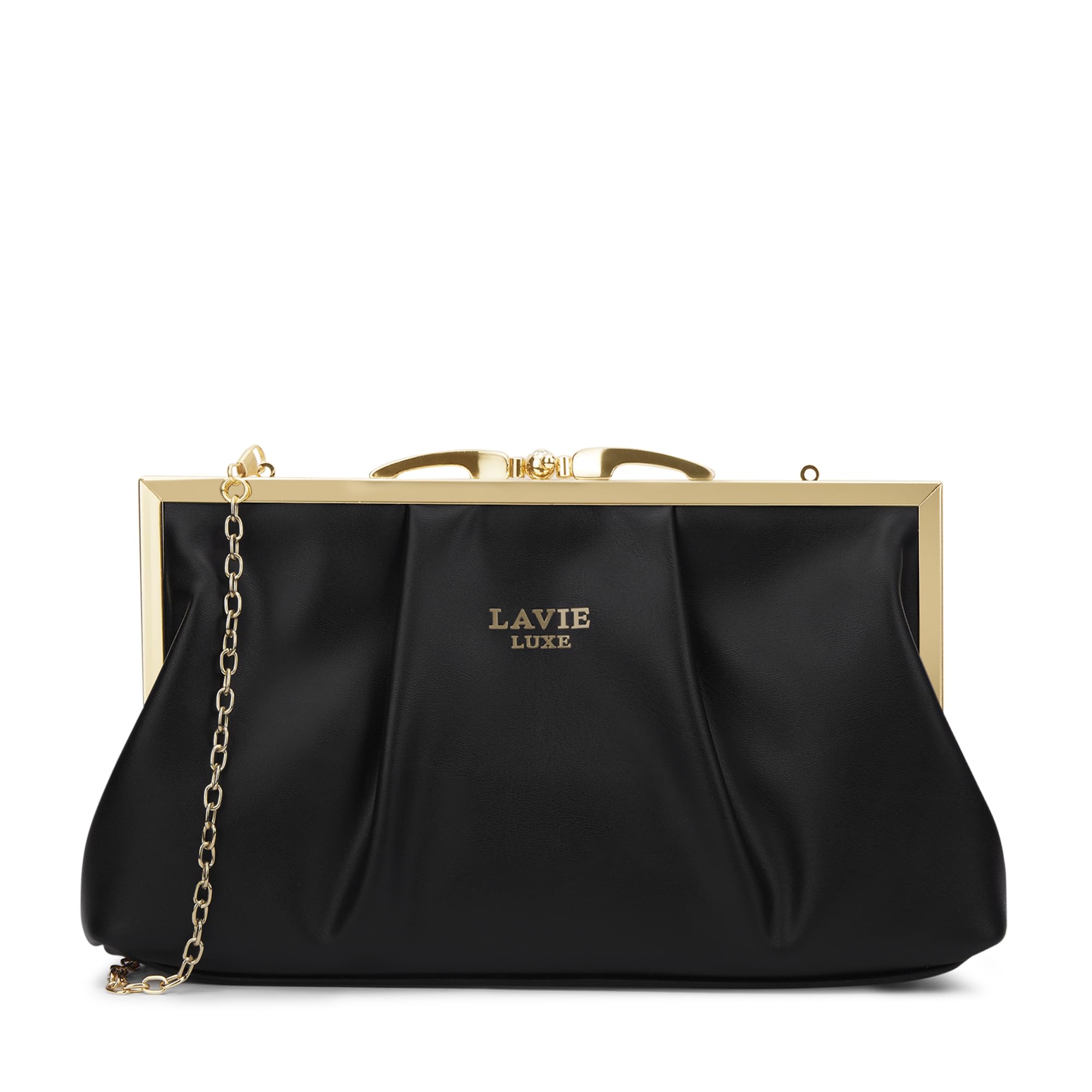 Women's Pleato 2-Compartment Frame Cross Body Sling Bag | Ladies Purse Handbag | Gift for Women-image-9