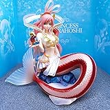 allBERLL New 21cm One Piece White Star Princess Mermaid Model Anime Figure Doll Painted Figure Limited Edition Action Figure Toys Figure PVC Birthday Gifts