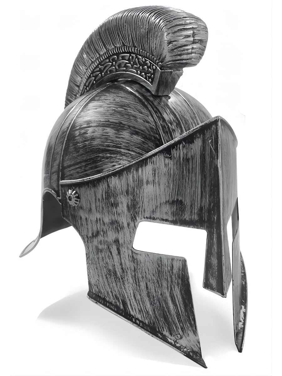 Studio HalloweenAdult's Silver Spartan Helmet