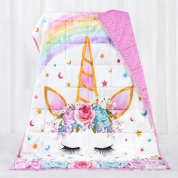 2.3 kg Unicorn Weighted Blankets 92 x 122 cm Unicorn Heavy Blankets