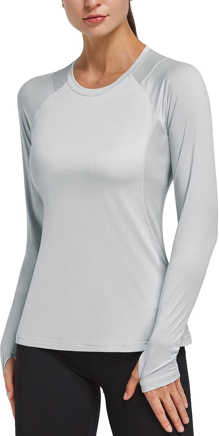 ladies long sleeve exercise tops