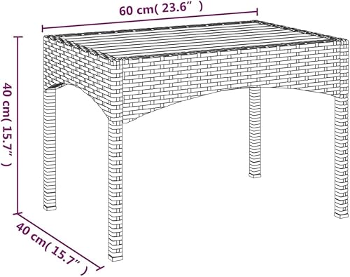 Miniatura 2 de Patio Reclining Chairs 2 Pcs with Table Black Poly Rattan Outdoor Patio Dining Lawn Outdoor Dining Chairs Sillas para Comedor for Picnic Beach