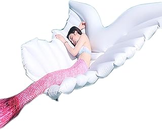 Inflatable Swimming Lounge Chair Swimming Pool Floating Water Hammock Floating Lounge Chair Inflatable Floating Bed Summer Outdoor Ocean Lake Adult