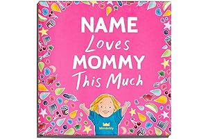 Personalized Book for Mom - You Love Mom This Much - Pop-Up...