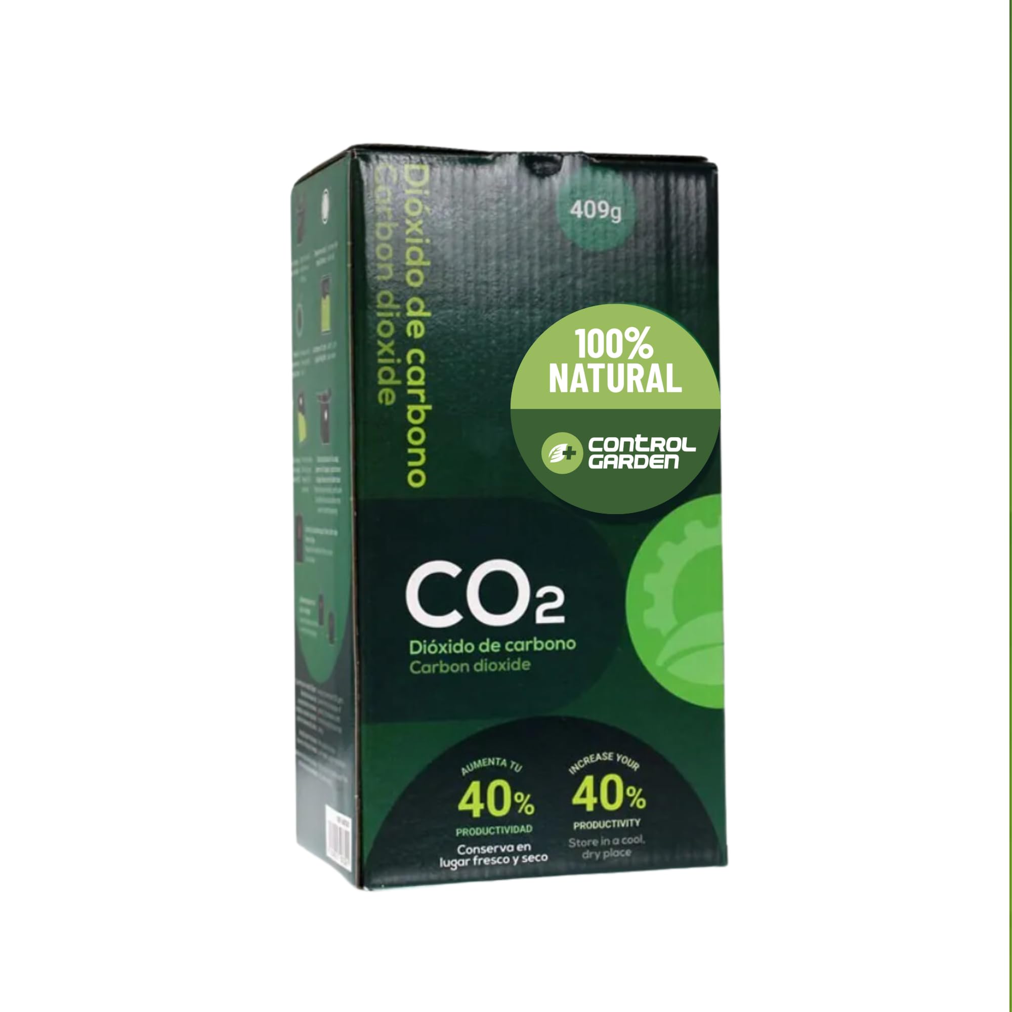 Box with CO2 Bag for Indoor Growing