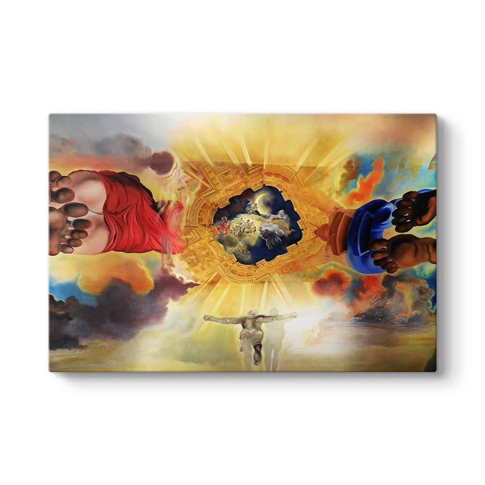 Salvador Dali Müzesi Tavanı Tablosu 140 x 100
