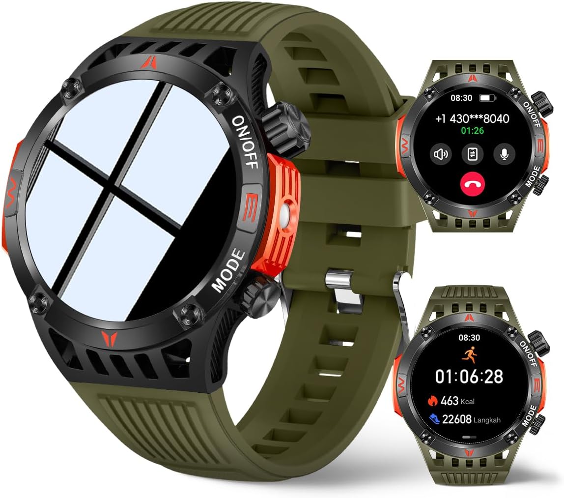 QTLLBT Sports Smart Watch: Call/Answer, LED Compass, 500+ Faces, SOS, Pedometer for Android & iOS QTLLBT Sports Smart Watch: Call/Answer, LED Compass, 500+ Faces, SOS, Pedometer for Android & iOS