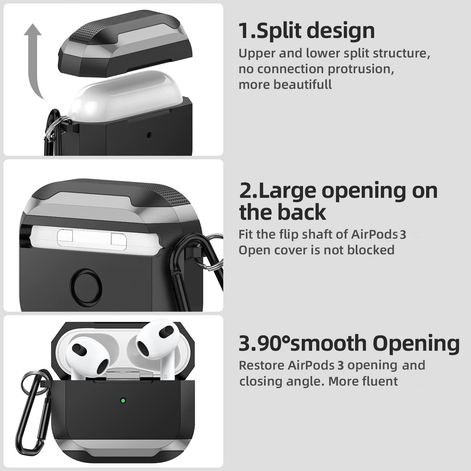 Amazon | V-MOTA スマートカバーボックス Airpods Pro 3 Bluetooth
