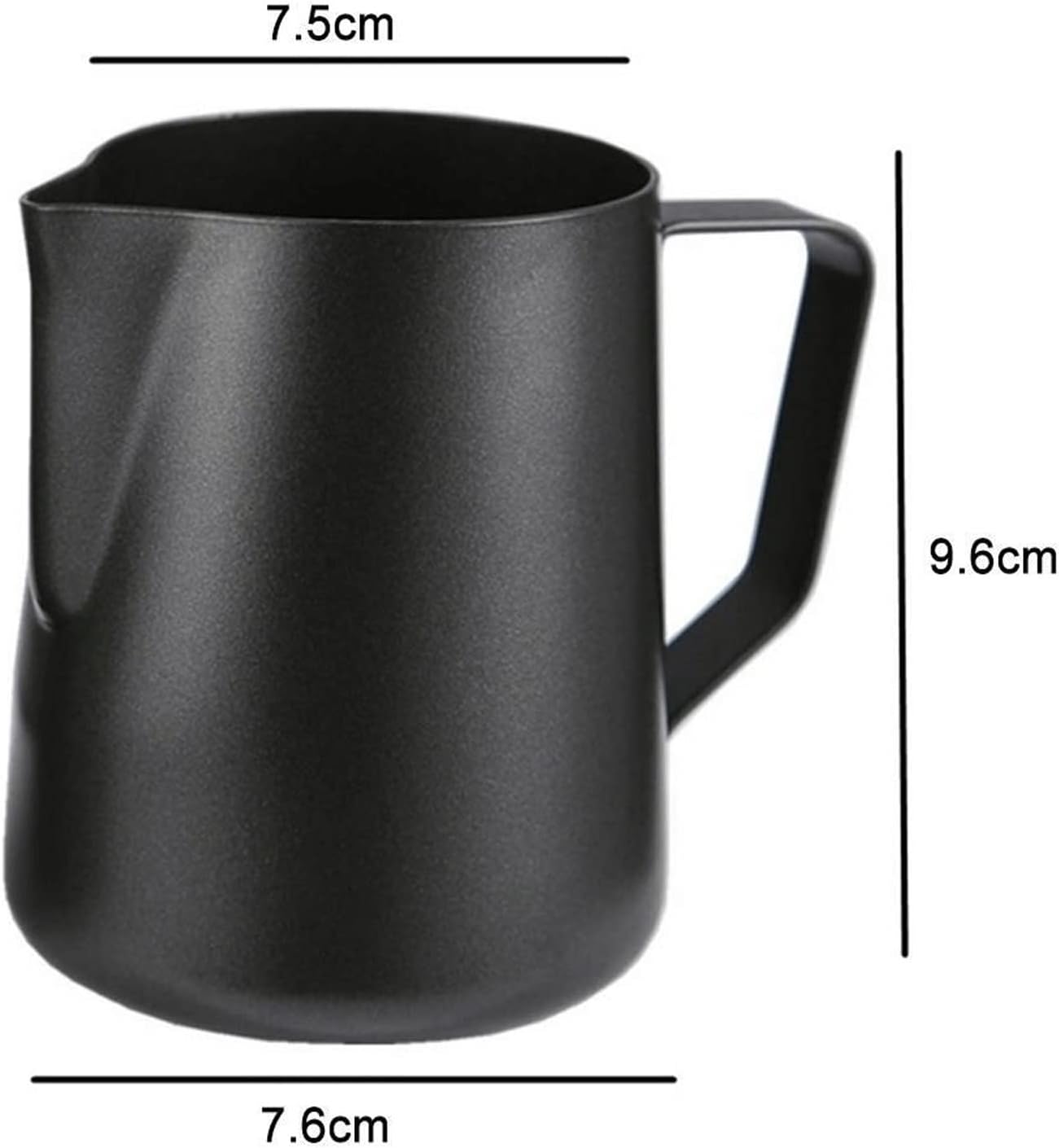 Gravy Boat Set Stainless Steel Milk Froth Coffee Pot Milk Jug Latte Frothing Water Cup Coffee Pot Gravy Boat 350ML Gravy Bowl