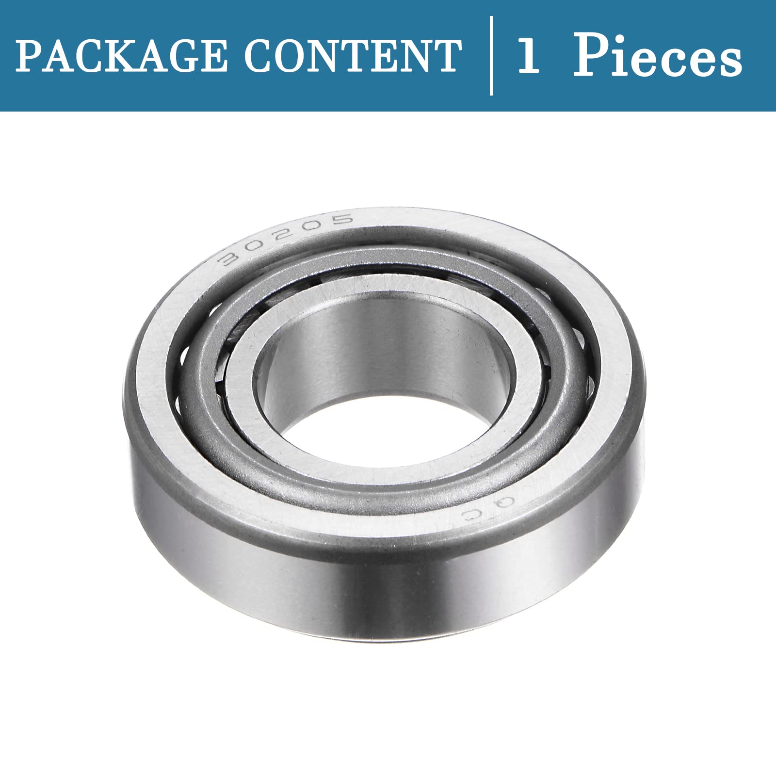 Cuscinetto A Rulli Conici 30205 - 25x52x16.25mm, In Acciaio Cromato Per Macchine Industriali