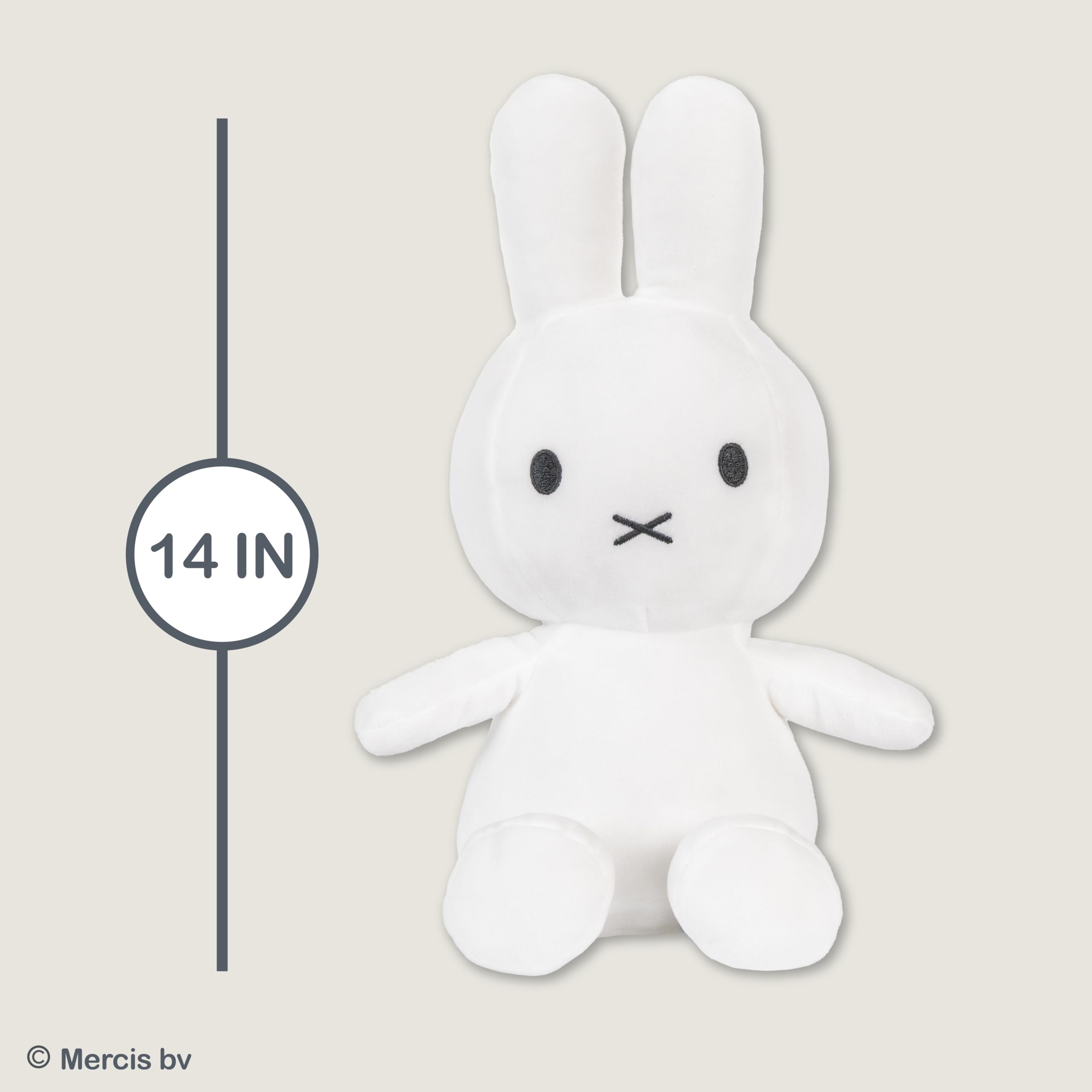 Amazon.co.jp: Miffy Plush (White) - Large : おもちゃ