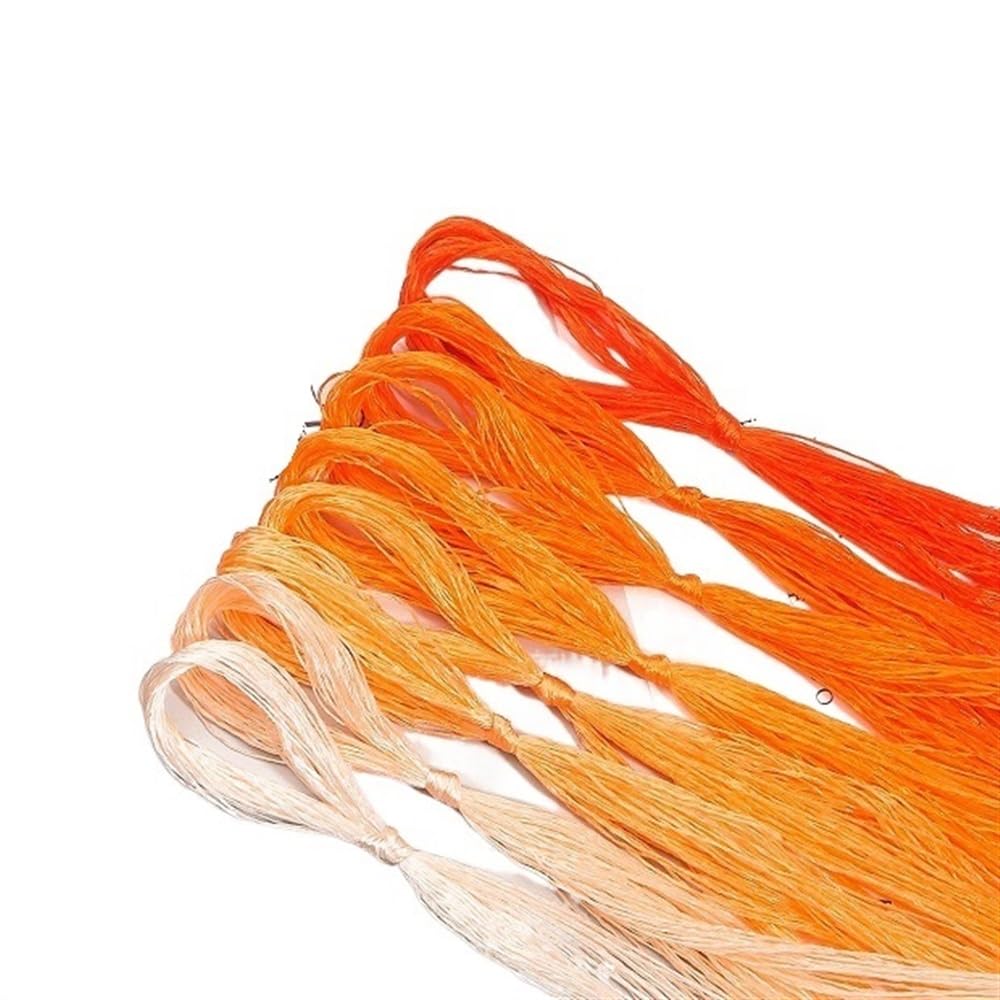 Hilos De Bordar 20 m/unids hilo de seda bordado hilo de seda pequeños palos de bordado a mano bordar punto de cruz Hilos Punto De Cruz (Color : 11)