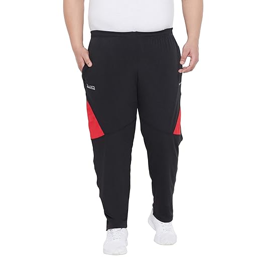 Plus Size Men's Regular Fit Trackpants