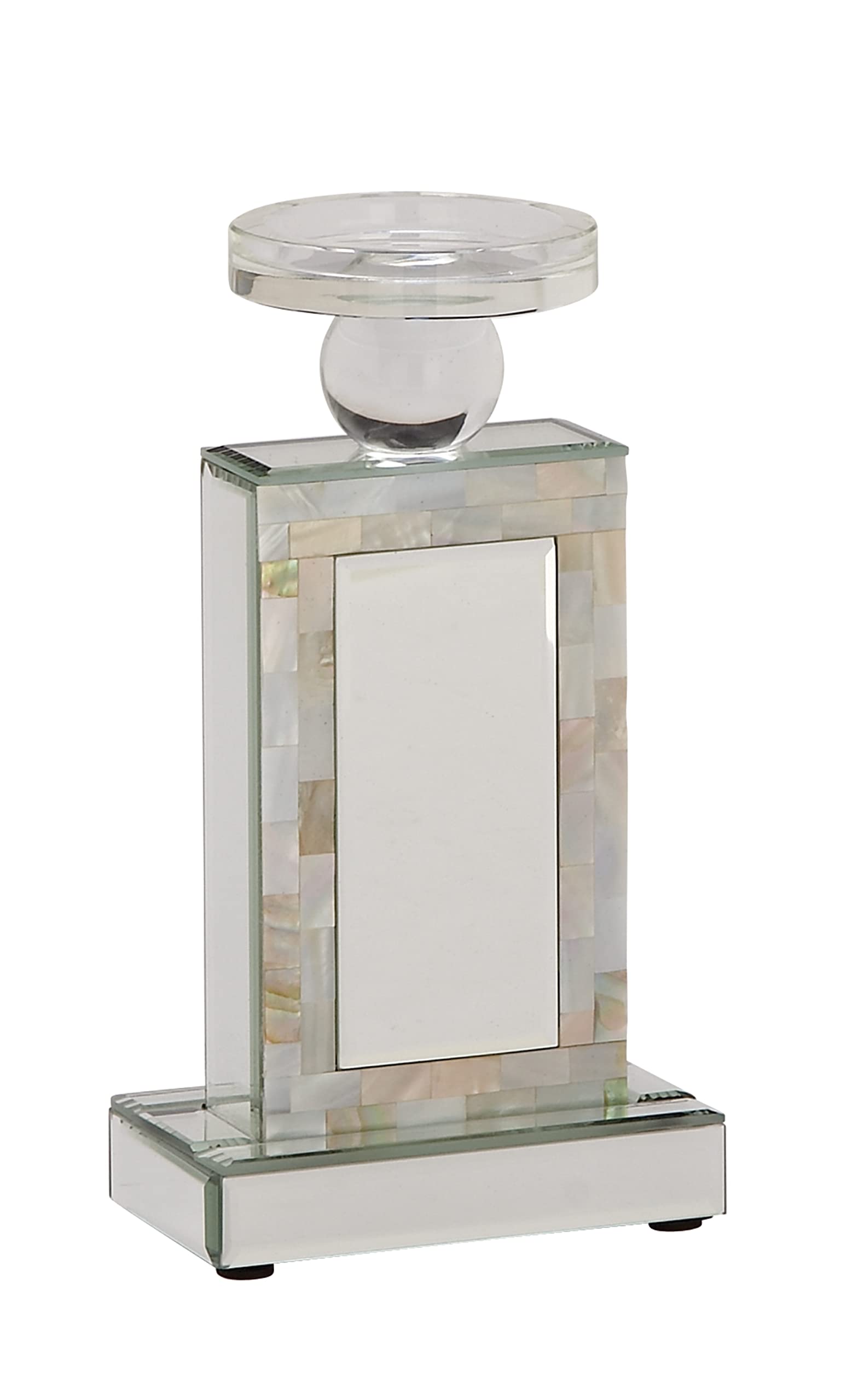 【⑥】　キャンドル Amazon.co.jp: Deco 79 87378 ガラスミラーモップキャンドルホルダー 6