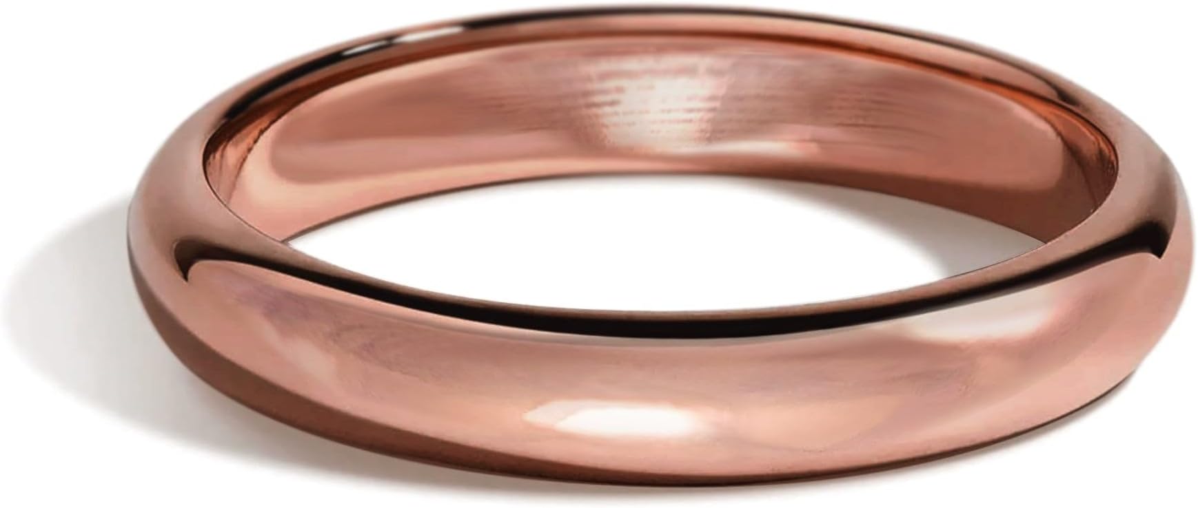 99% Uncoated Solid Copper Therapy Ring Band for Men & Women; Trace Mineral, Natural Relief of Arthritis; Joint Pain, Carpal Tunnel | Made in USA | 6mm; Size 6-12