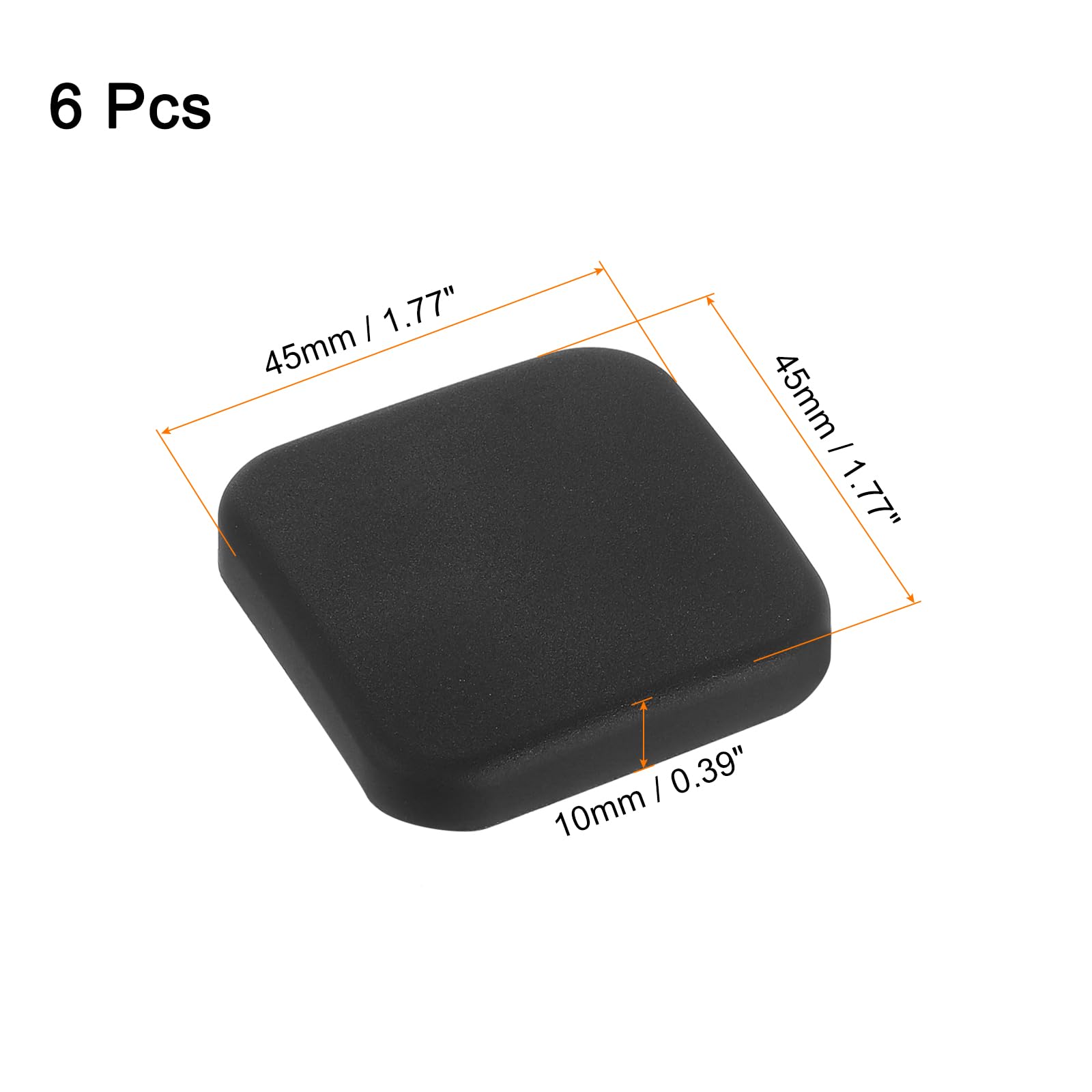 JULBEAR Protector De Pared Para Tope De Puerta, 20 Topes De Pared Con