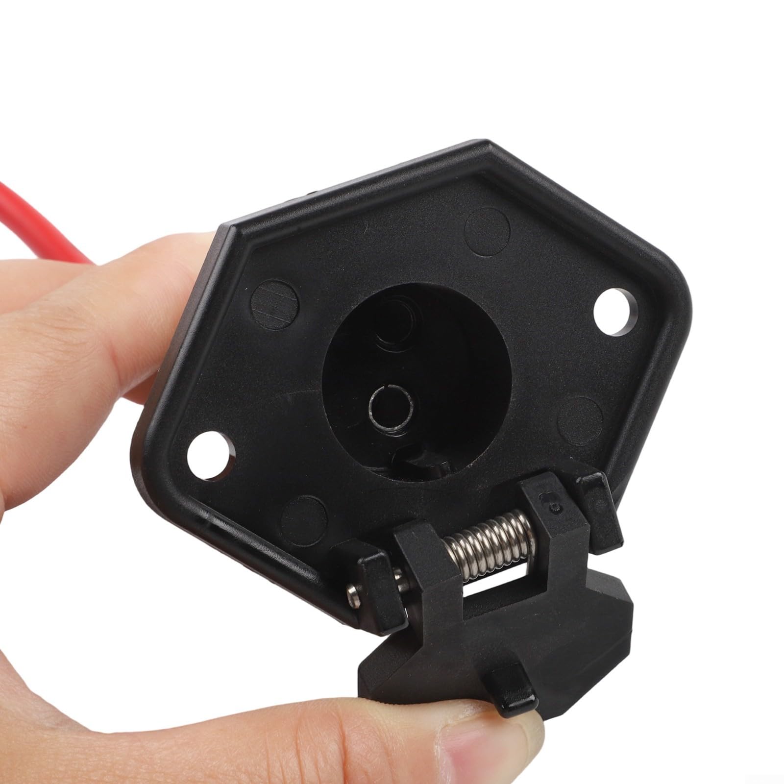 Niceminiwall Kit motore e presa per pesca a traina da 12 V 10 AWG, connettore maschio femmina impermeabile per motori marini con compatibilità con filo calibro 8 (B)