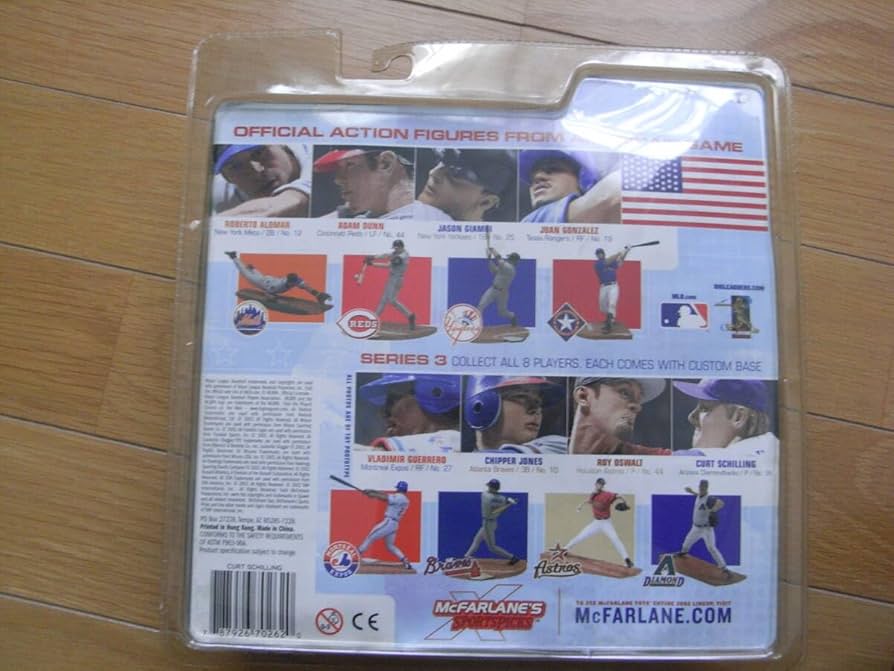 MLB メジャーリーグ  フィギュア　カートシリング Amazon.co.jp: ダイアモンドバックス カート シリング