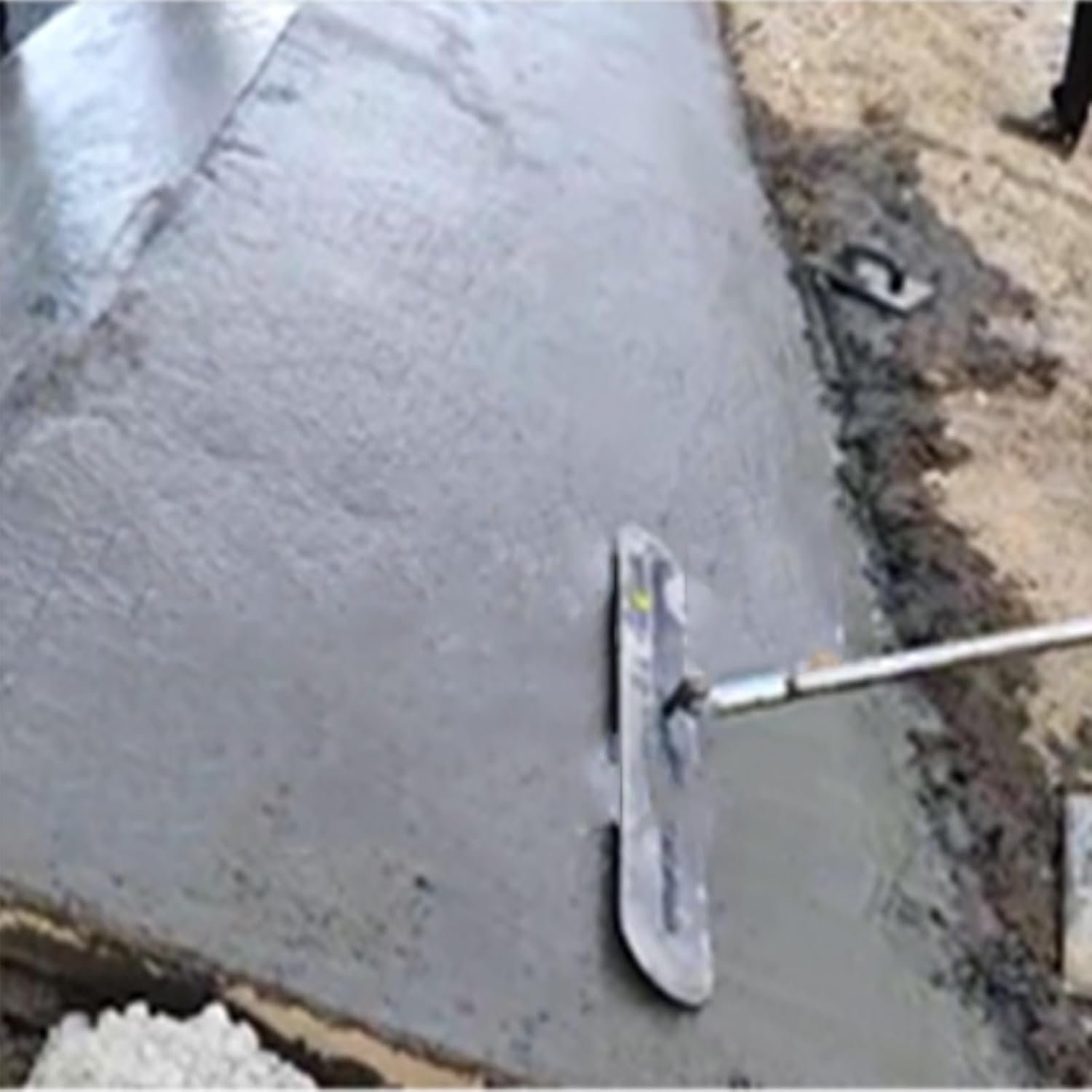 コンクリートこて、セルフレベリングレーキ、マンガン鋼コンクリート仕上げツール、調整可能なハンドル付き、コンクリートこて仕上げ用(12