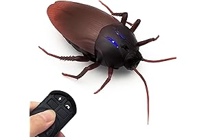 Tipmant RC Lizard, Realistic Remote Control Animal Lizard with Glowing Eyes
