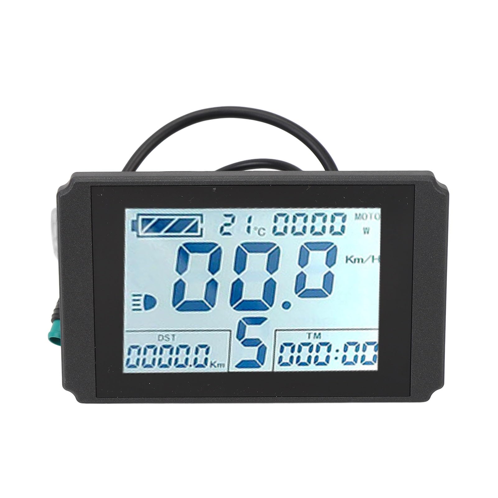 Kit de controlador para patinete eléctrico, controlador de motor resistente al agua de 15 A con medidor de pantalla LCD10H y acelerador de pulgar 130X, compatible con motores sin