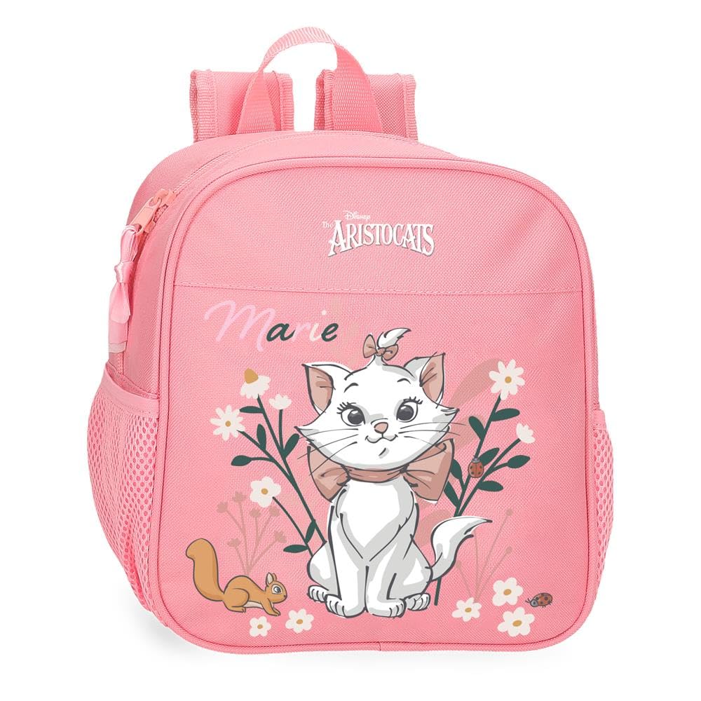 Disney Joumma Marie - Los aristogatos Mochila Preescolar Rosa 21x25x10 cms Poliéster 5,25L