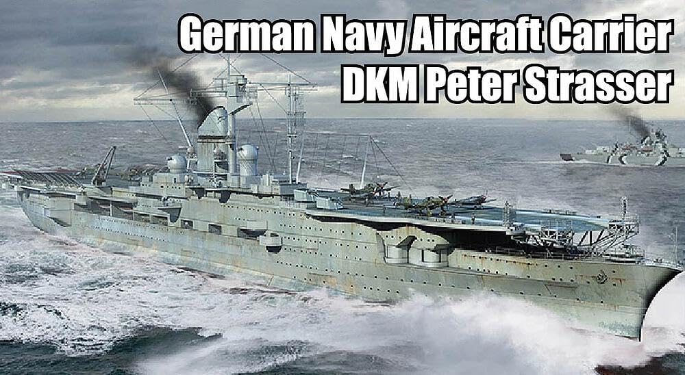 Amazon | トランペッター 1/700 ドイツ海軍 航空母艦 ペーター