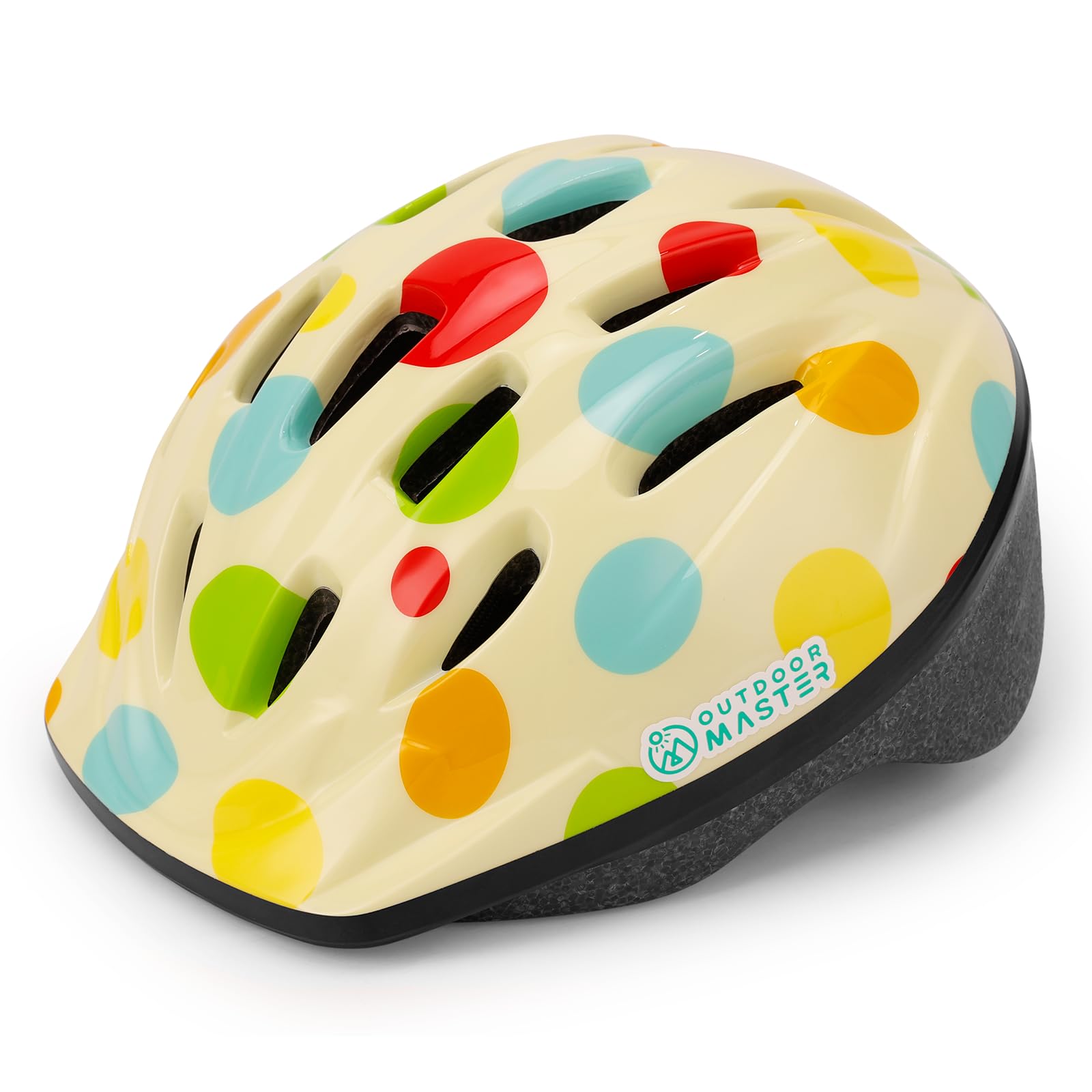 OutdoorMaster Kids Bike Helmet - from Toddler to Youth Sizes - Adjustable Safety Unicorn Helmet for Children (Age 3-15), 14 Vents for Multi-Sport