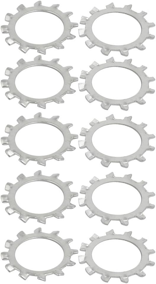 20mm Inner Quality Parts Dia Carbon Steel Zinc Plated External Tooth Lock Washer 10pcs Model:59as303qo268