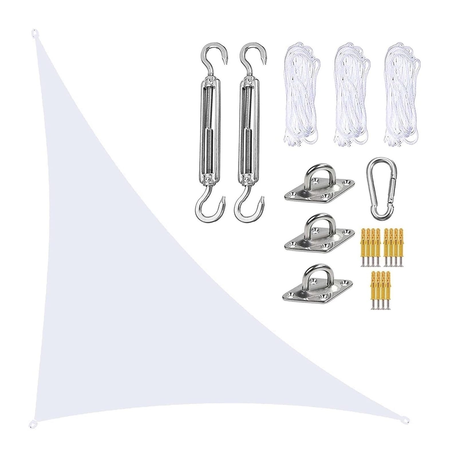 Voile d'ombrage de terrasse pour ombrager un salon de jardin en été