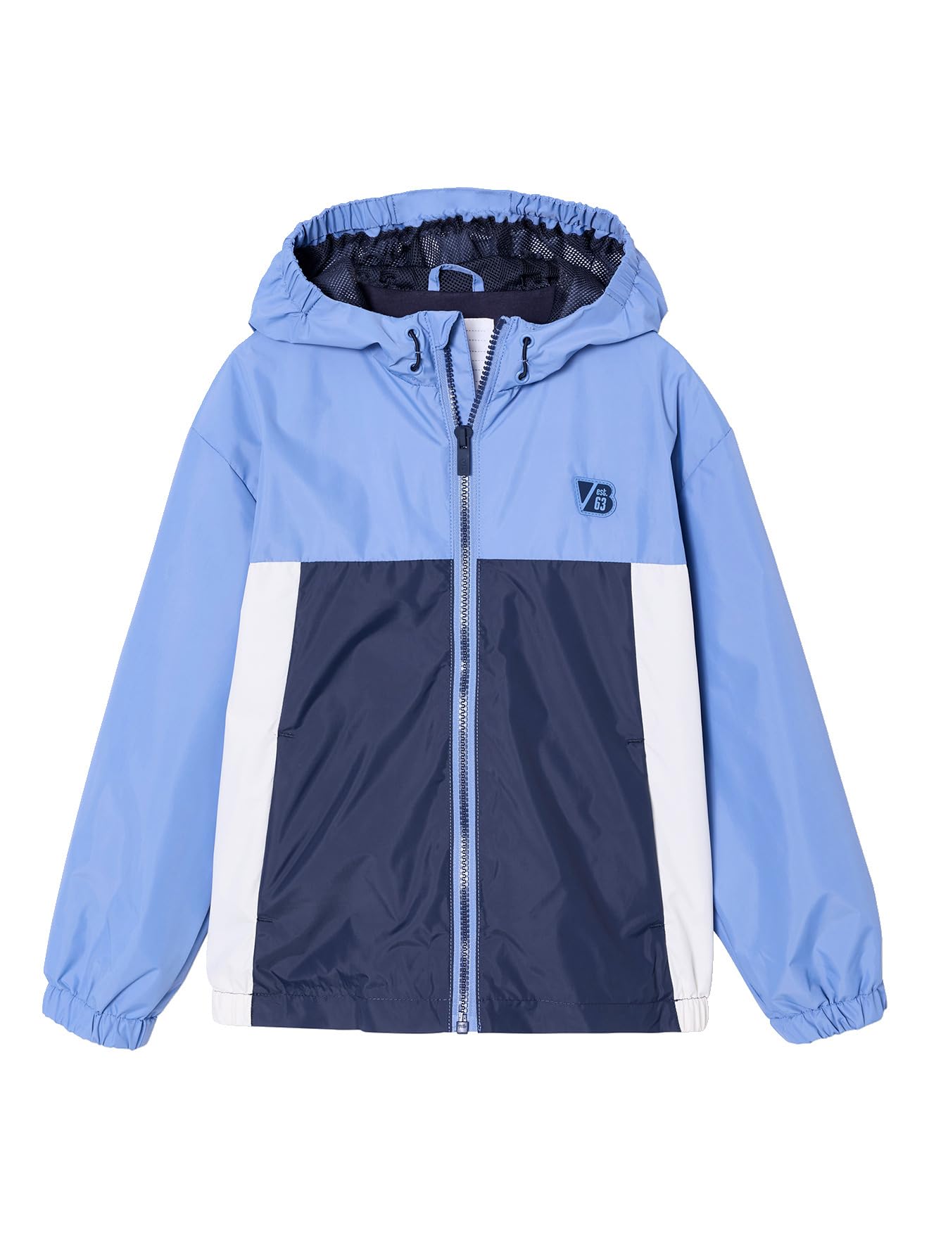 VERTBAUDET Blouson garçon coupe-​vent colorblock bleu moyen 10A