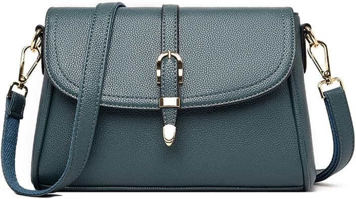 Shoulder Bags and Purses for Women PU Leather Satchel Multi-pocket Crossbody Bag Tote 2 Detachable Shoulder Straps