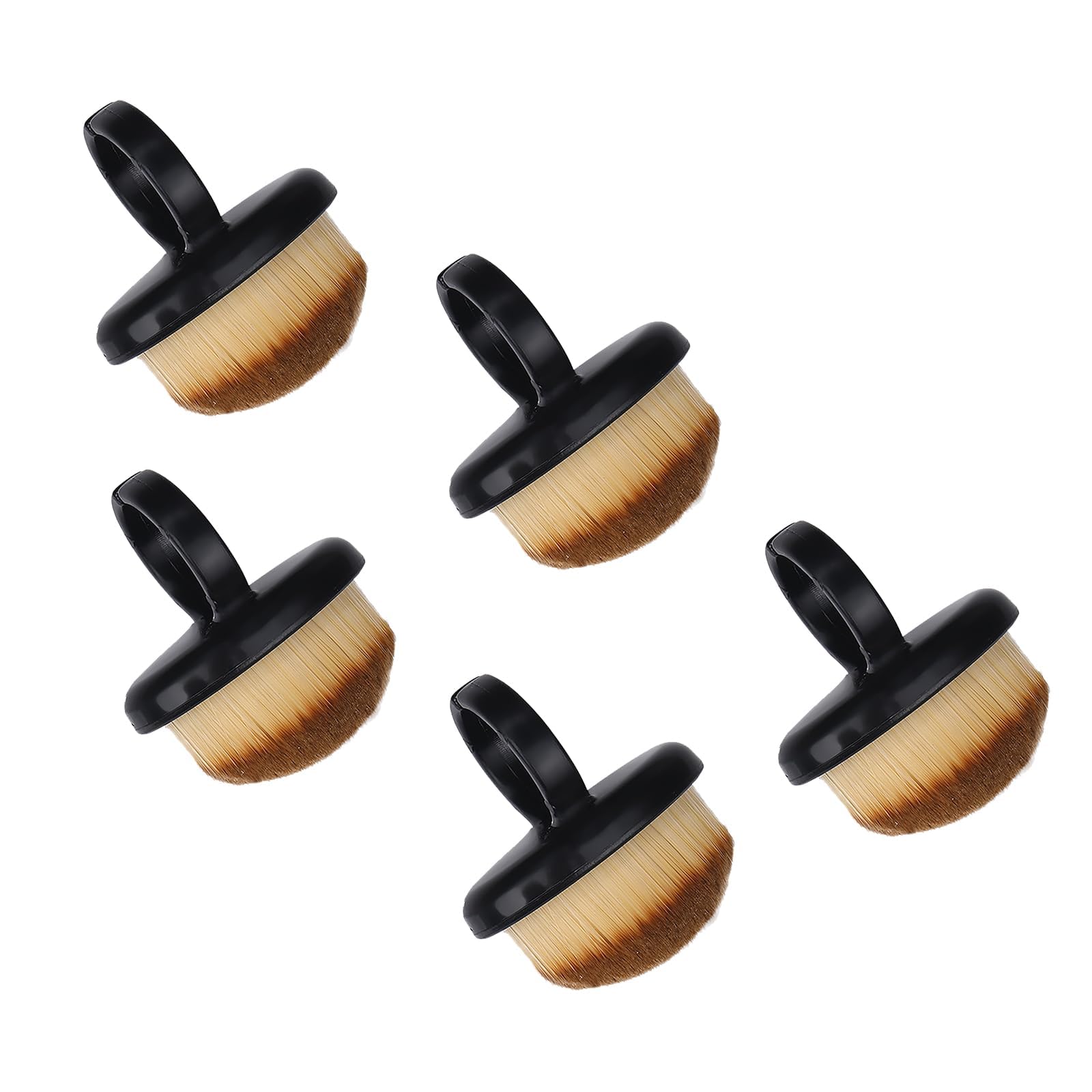Lot de 5 pinceaux à poussière pour ongles - Pour retirer la poussière - Pinceau de manucure