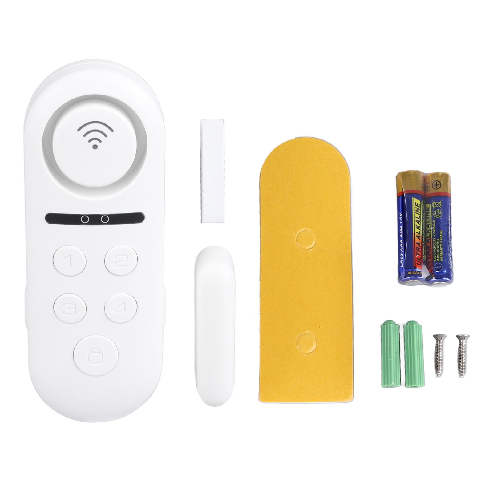 Alarme de Fenêtre de Porte, Efficace pour les Alarmes de Porte à Capteur Magnétique 160mAh pour les Bureaux