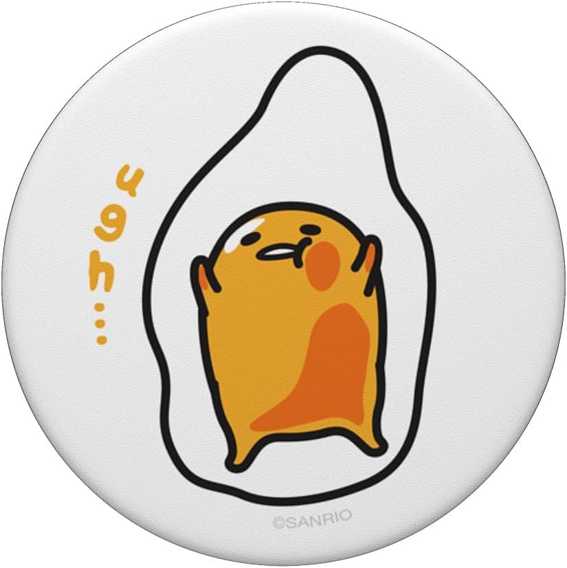 Gudetama Lazy Egg Ugh PopSockets Stand for Smartphones and Tablets PopSockets Adhesive PopGrip - Image 3
