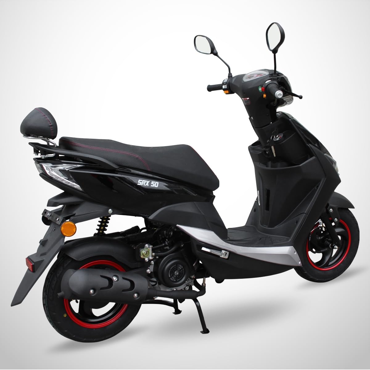 Scooter 50cc 4T SRX 50 JIAJUE/Noir & Gris