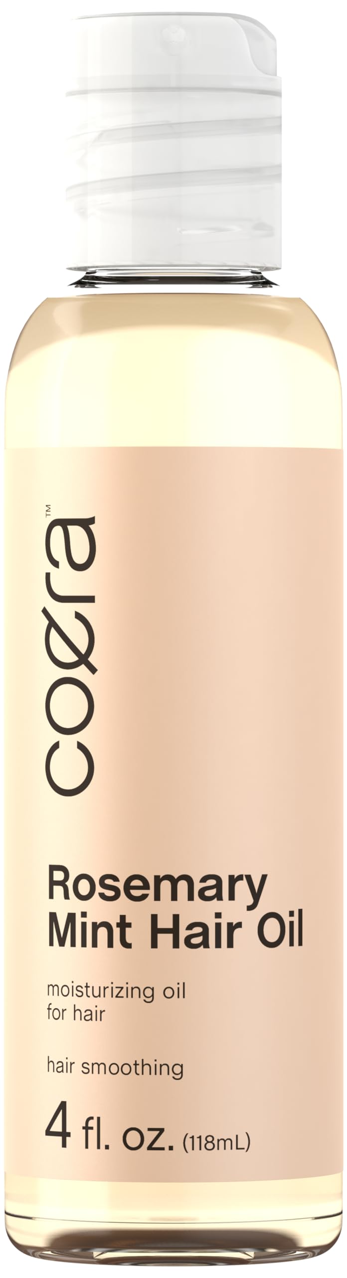 Coera Rosemary Mint Oil for Hair | 4 fl oz | Hydrating and Moisturizing | Free of Parabens, SLS, & Fragrances