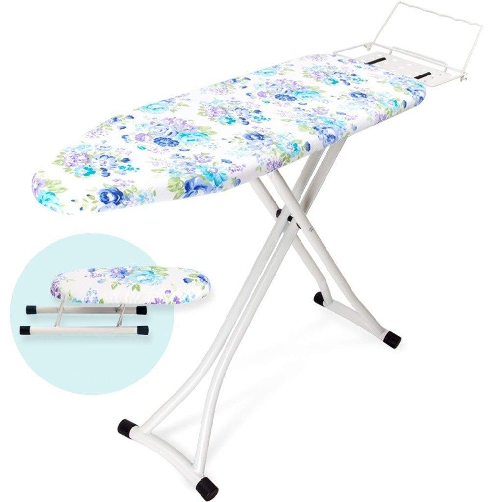 Tabla De Planchar Grande, Tabla De Planchar Transpirable De Malla De Acero Tabla De Planchar De Hospital Villa, con Soporte De Manga Separado, Tablas De Planchar De 110 86 31 CM (Color : #5,