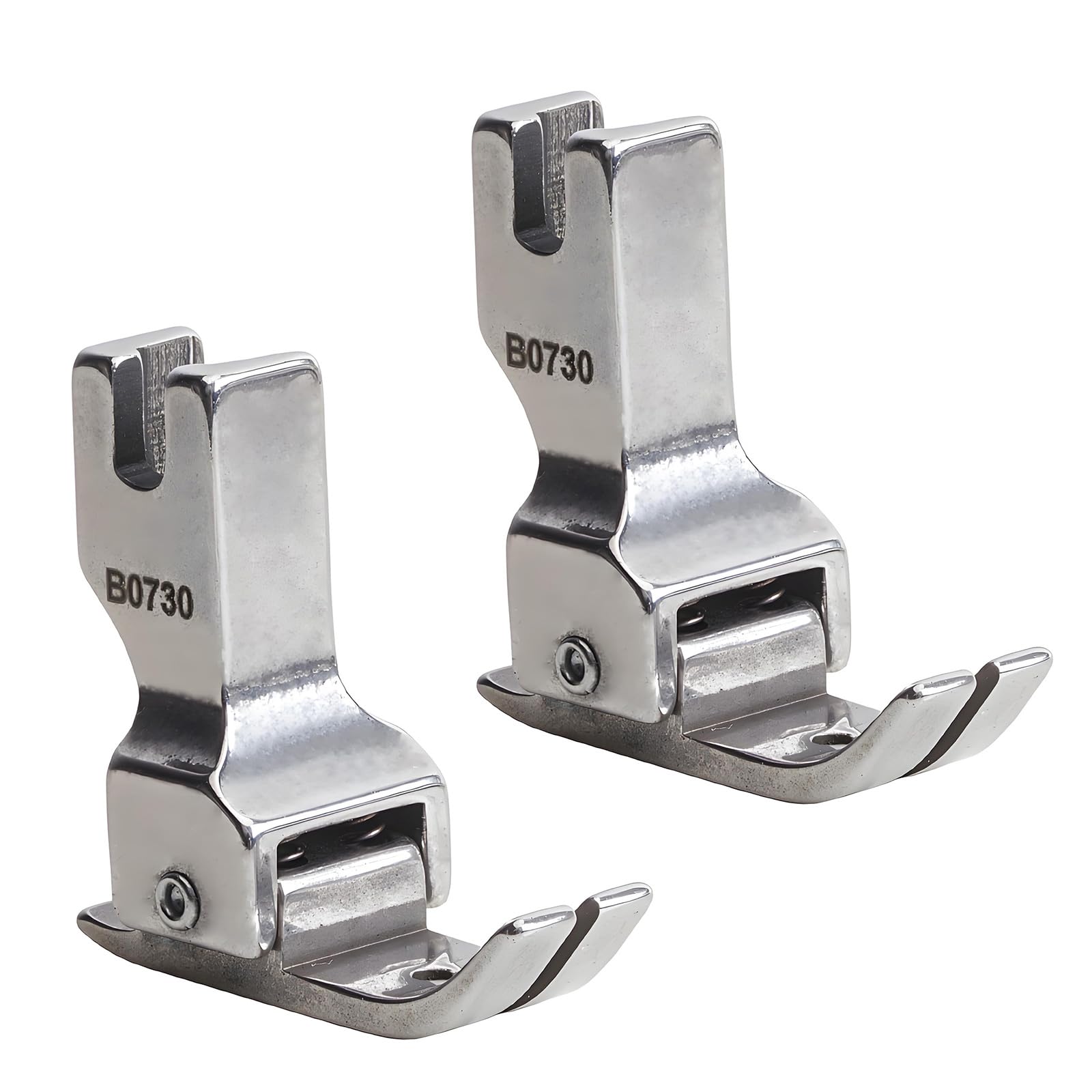 Whoasyst Extended Presser Foot for Flatbed Sewing Machines Sturdy Steel Construction Smooth Cloth Feeding Long Quilting Presser Foot