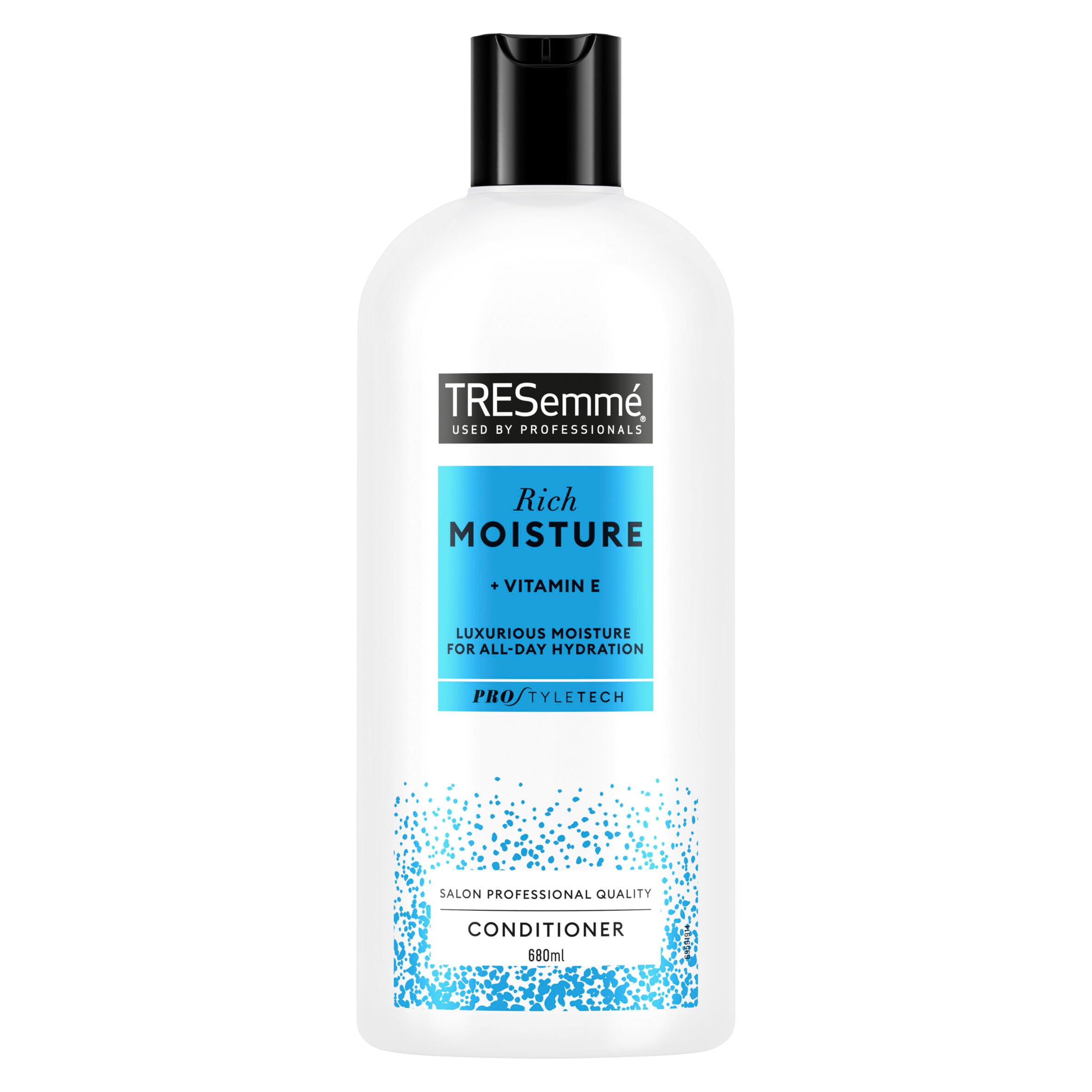 TRESemme Rich Moisture - Idratazione per tutto il giorno, balsamo per capelli secchi e danneggiati, 6 x 680 ml