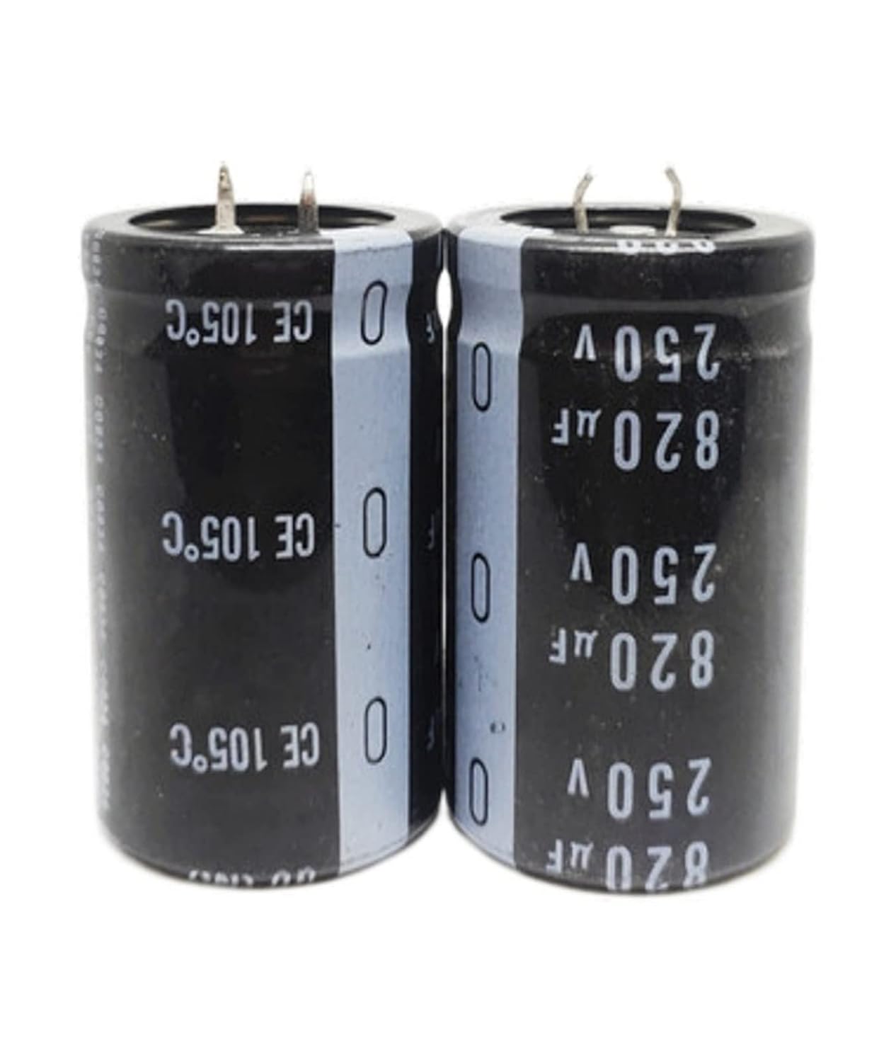 2 Pcs 250V820UF 30X35 35X35MM Condensateurs Électrolytiques En Aluminium 250V820UF 30X35 35X35MM(35X35 2PCS)