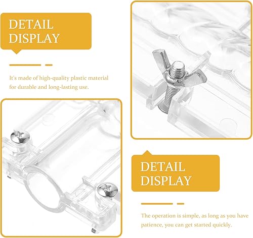 Miniatura 3 de ARTIBETTER Molde de vela cónica en espiral: Moldes de vela de acrílico para hacer velas, pilar, vela, cilindro, fabricación de velas, molde para