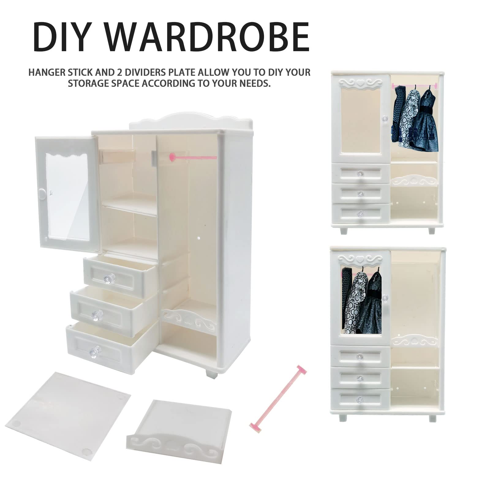 ＊kyo＊ハンドメイド＊ドール用 ワードローブ＊クローゼット＊ドレッサー Amazon.co.jp: フレンドシップ ワードローブ 人形 クローゼット 衣装